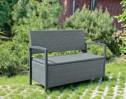 mutoni pleasure Gartenbank Ferrara Dunkelgrau 117><noscript><img width=