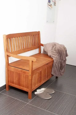 mutoni pleasure Gartenbank Houston Eukalyptus Braun 107><noscript><img width=