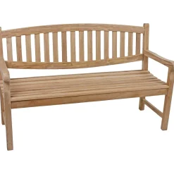 mutoni pleasure Gartenbank Lombok Teak Natur 150> Gartenbänke