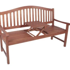 mutoni pleasure Gartenbank Phuket Eukalyptus Braun 150> Gartenbänke