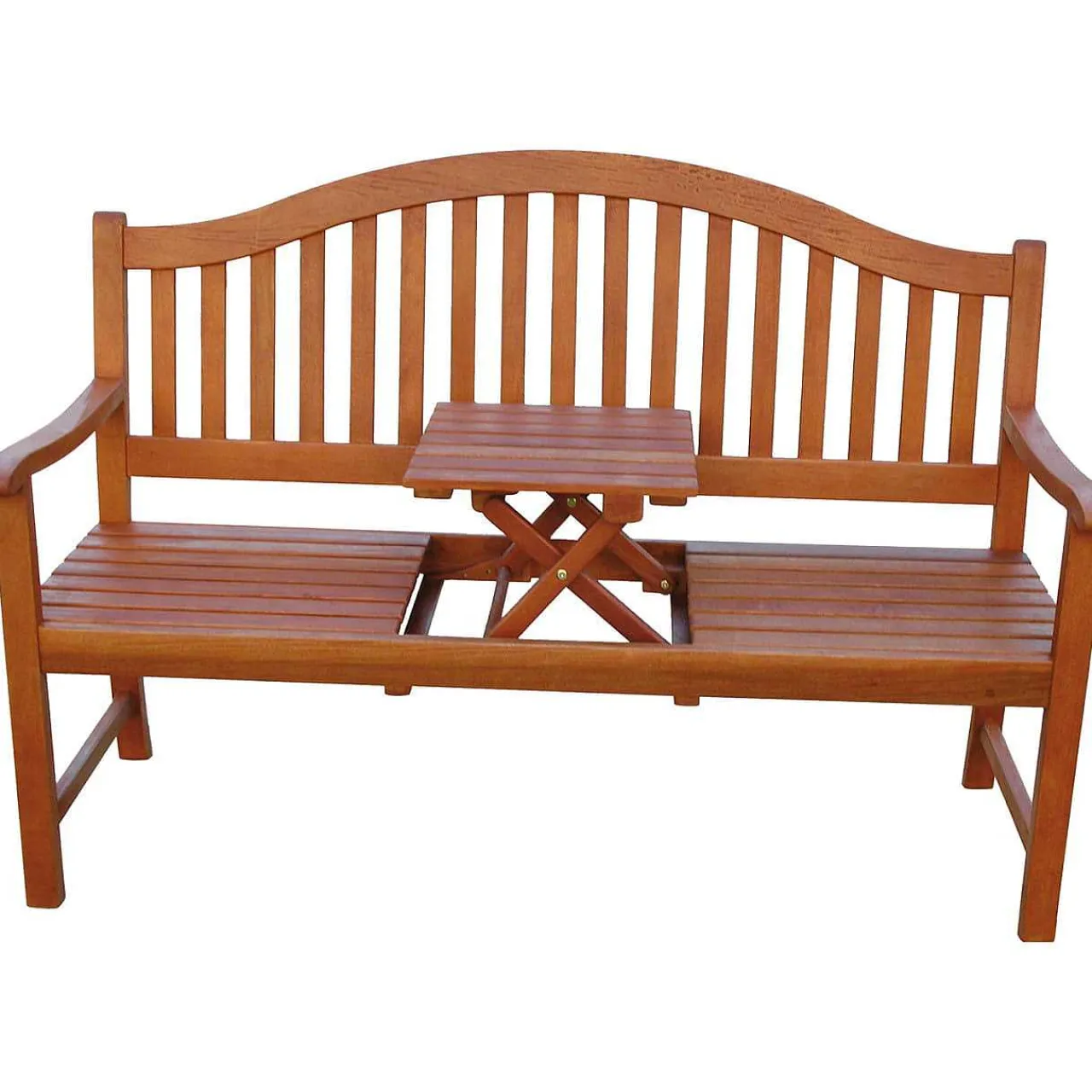 mutoni pleasure Gartenbank Phuket Eukalyptus Braun 150> Gartenbänke