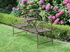 mutoni pleasure Gartenbank Saket Stahl Braun 148><noscript><img width=
