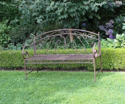 mutoni pleasure Gartenbank Saket Stahl Braun 148><noscript><img width=