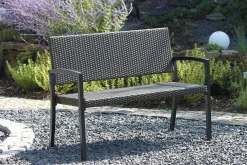 mutoni pleasure Gartenbank Sanremo Braun 116> Gartenbänke