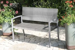 mutoni pleasure Gartenbank Sanremo Grau 116> Gartenbänke