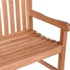 mutoni pleasure Gartenbank Solo Teak Natur 122> Gartenbänke