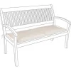 mutoni lifestyle Gartenkissen Naturale Bank 2-Sitzer Spun 116X50> Kissen Gartenmöbel