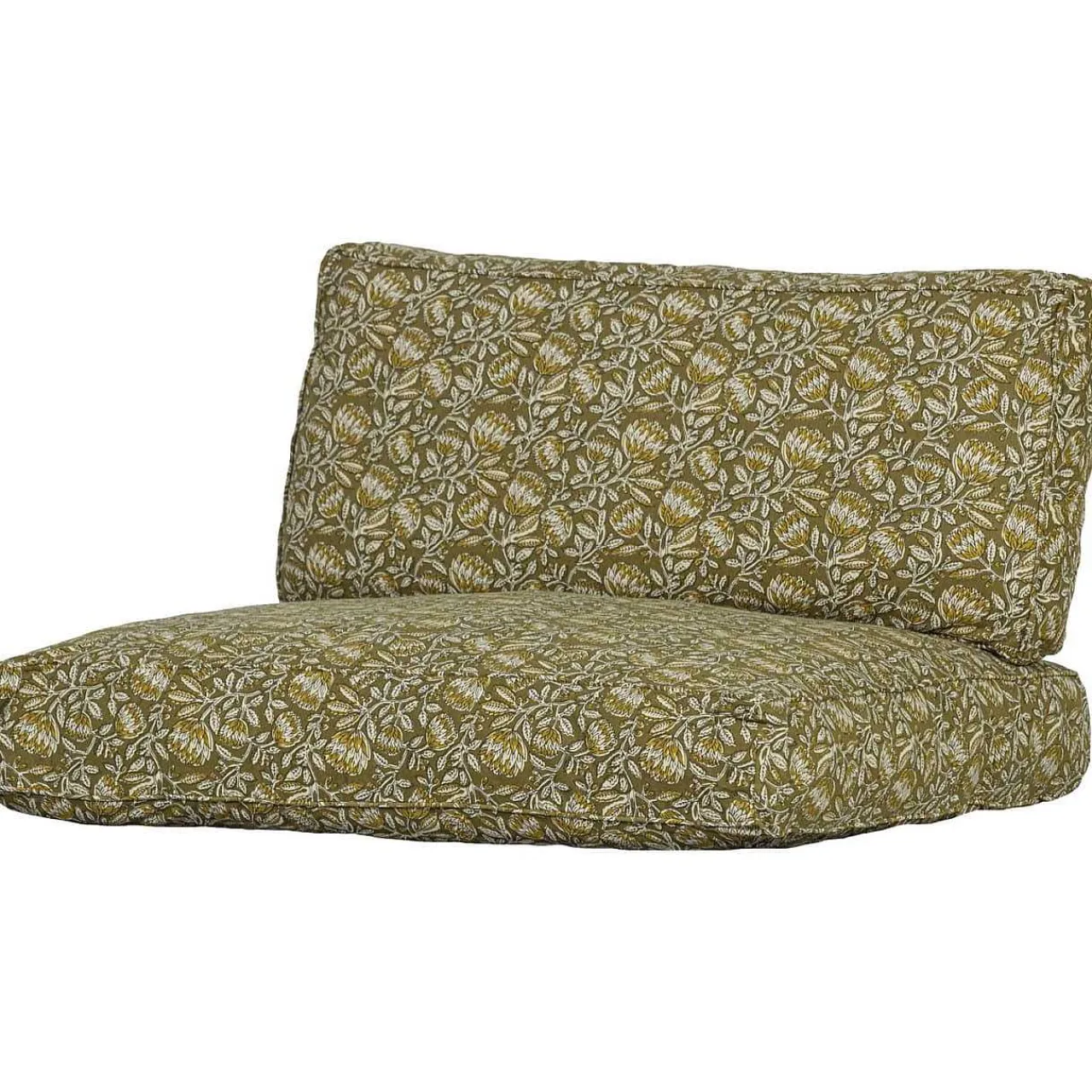 mutoni living Gartenkissenset Bloom Grun Braun (2-Teilig)> Kissen Gartenmöbel