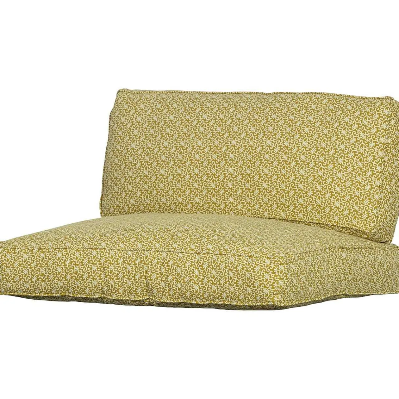 mutoni living Gartenkissenset Snooze Ocker (2-Teilig)> Kissen Gartenmöbel