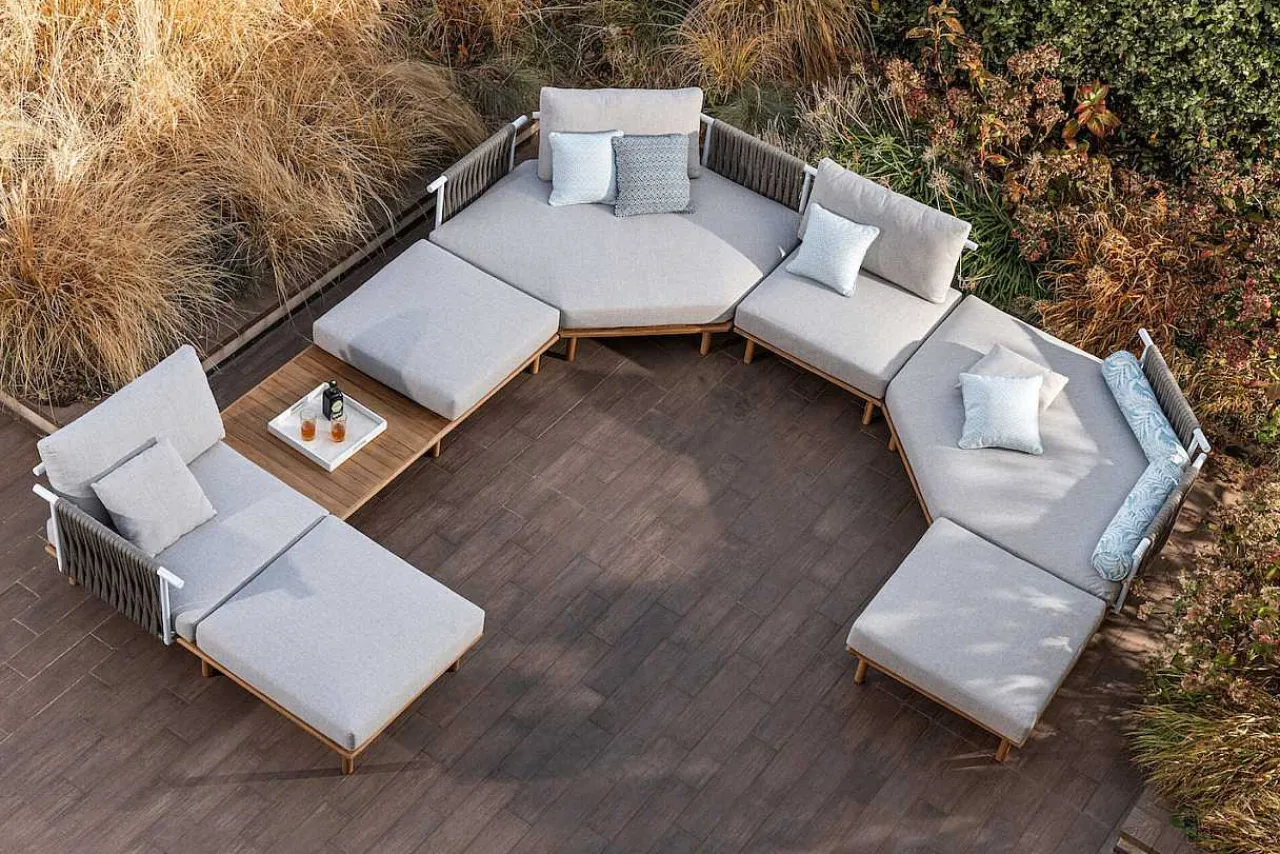 mutoni ethnic Gartenlounge Bahia Grey Modular> Gartenlounge