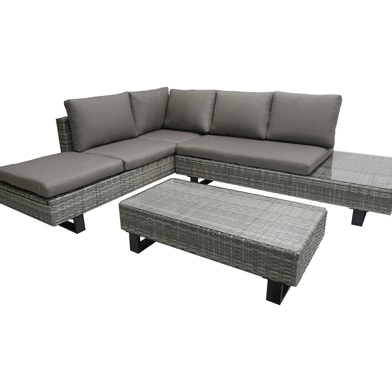 mutoni pleasure Gartenlounge Cadiz Grau> Gartenlounge