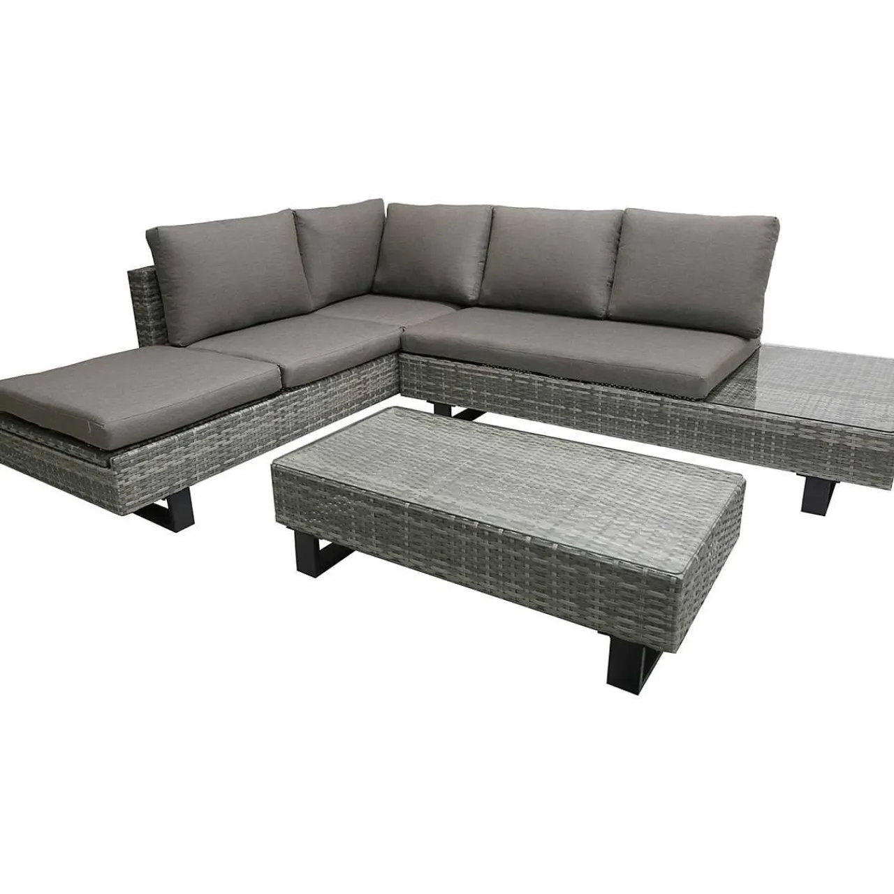 mutoni pleasure Gartenlounge Cadiz Grau> Gartenlounge
