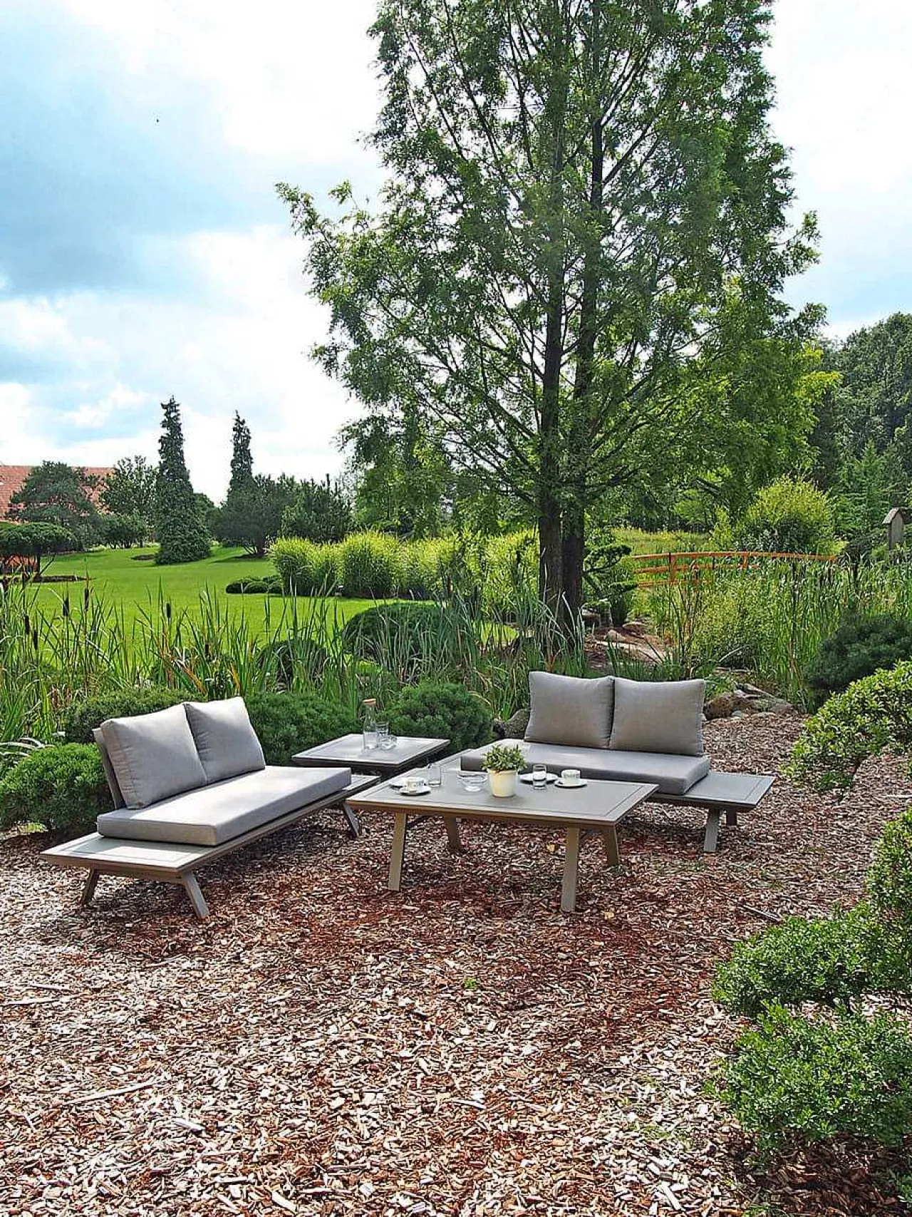 mutoni pleasure Gartenlounge Celia (4-Er Set)> Gartenlounge