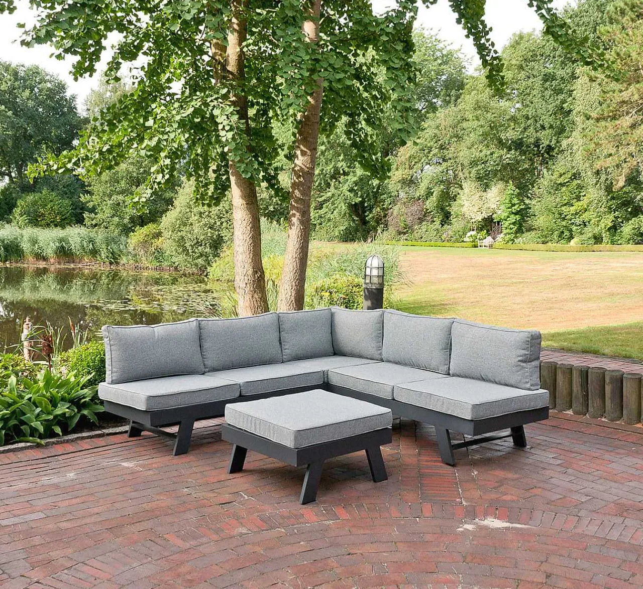 mutoni pleasure Gartenlounge Donna Grau> Gartenlounge
