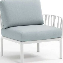 NARDI outdoor Gartenlounge Komodo Endelement Weiss Hellblau> Loungeelemente