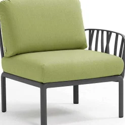 NARDI outdoor Gartenlounge Komodo Endelement Anthrazit Avocado> Loungeelemente
