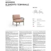 NARDI outdoor Gartenlounge Komodo Endelement Weiss Tech Panama> Loungeelemente