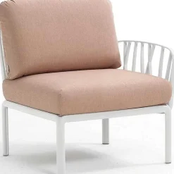 NARDI outdoor Gartenlounge Komodo Endelement Weiss Rosa> Loungeelemente