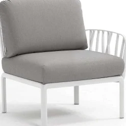 NARDI outdoor Gartenlounge Komodo Endelement Weiss Grau> Loungeelemente