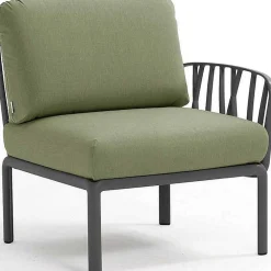 NARDI outdoor Gartenlounge Komodo Endelement Anthrazit Grun> Loungeelemente