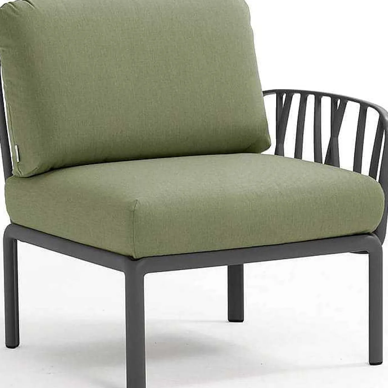 NARDI outdoor Gartenlounge Komodo Endelement Anthrazit Grun> Loungeelemente