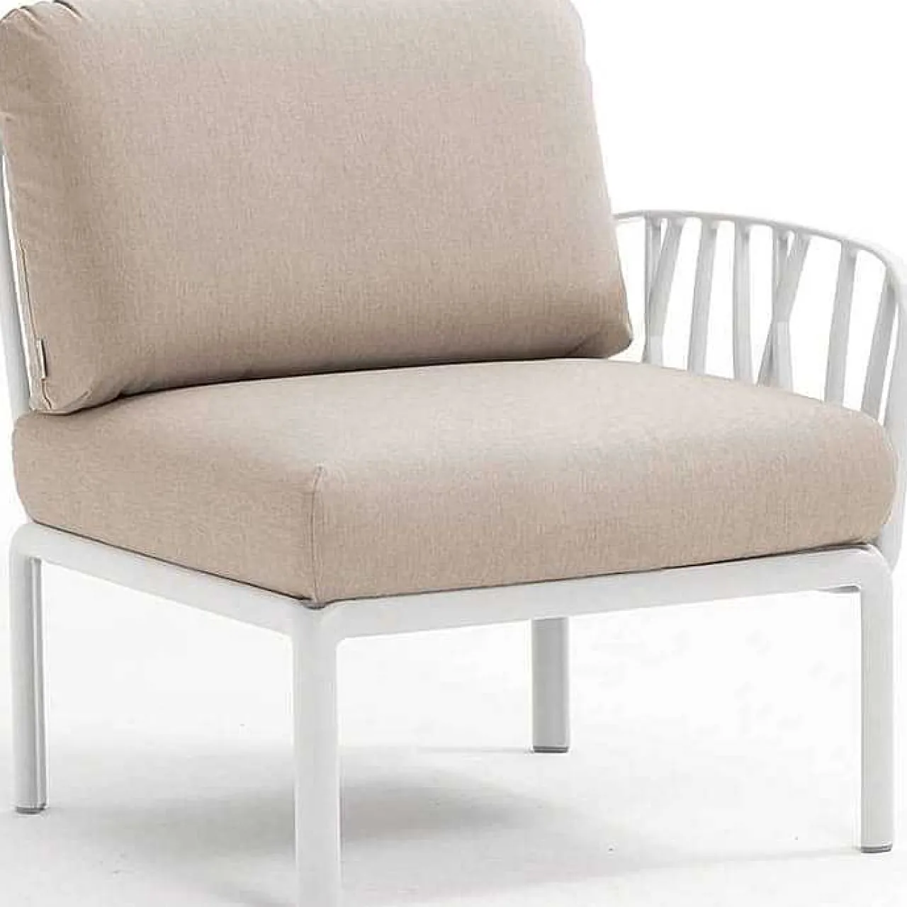 NARDI outdoor Gartenlounge Komodo Endelement Weiss Beige> Loungeelemente