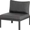 mutoni living Gartenlounge La Vida Erweiterung Aluminium/Teak Anthrazit> Loungeelemente