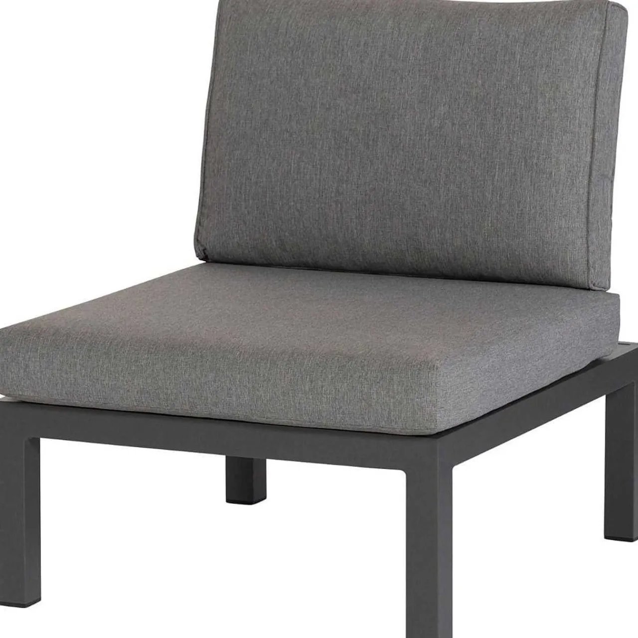 mutoni living Gartenlounge La Vida Erweiterung Aluminium Anthrazit> Loungeelemente