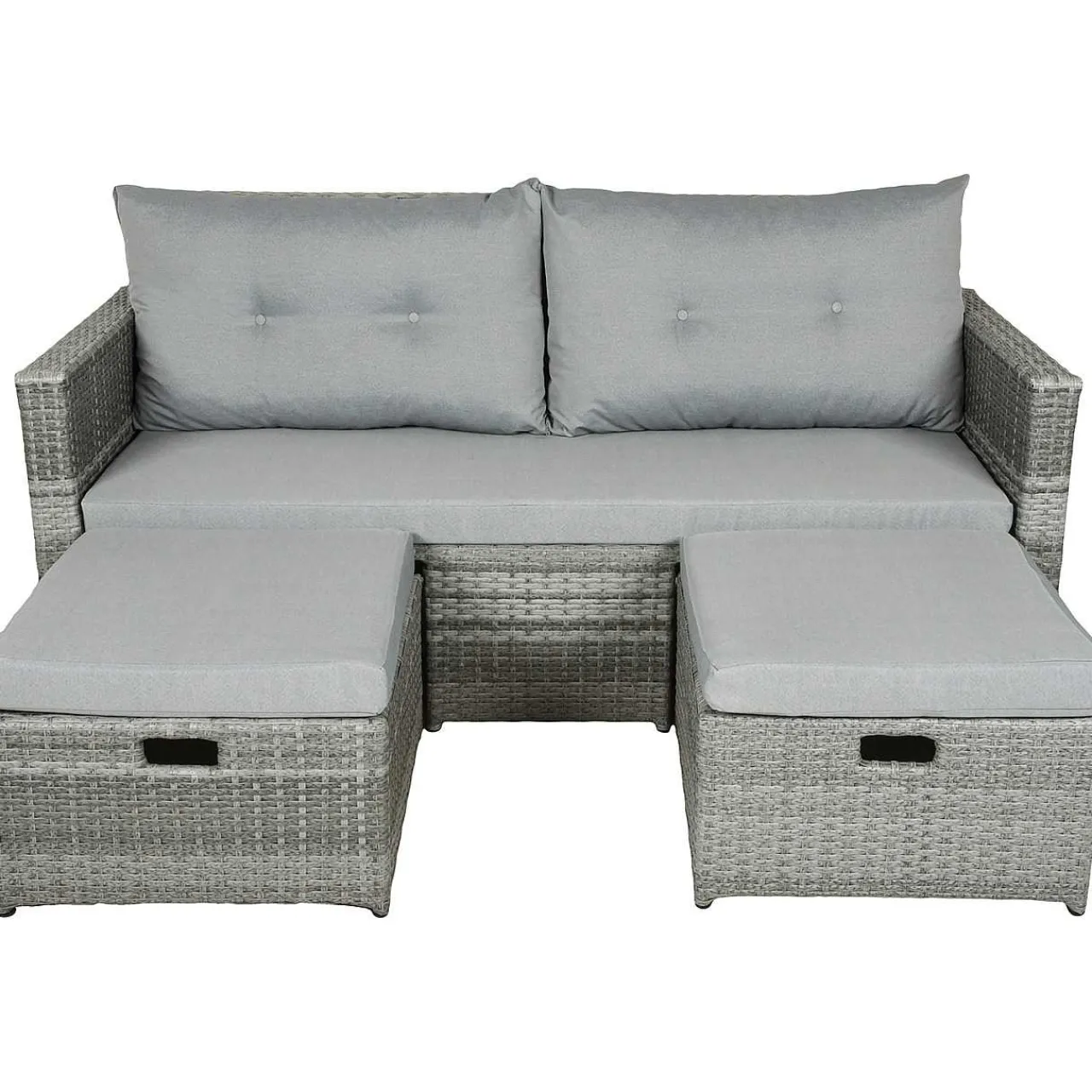 mutoni pleasure Gartenlounge Malta Grau> Gartenlounge