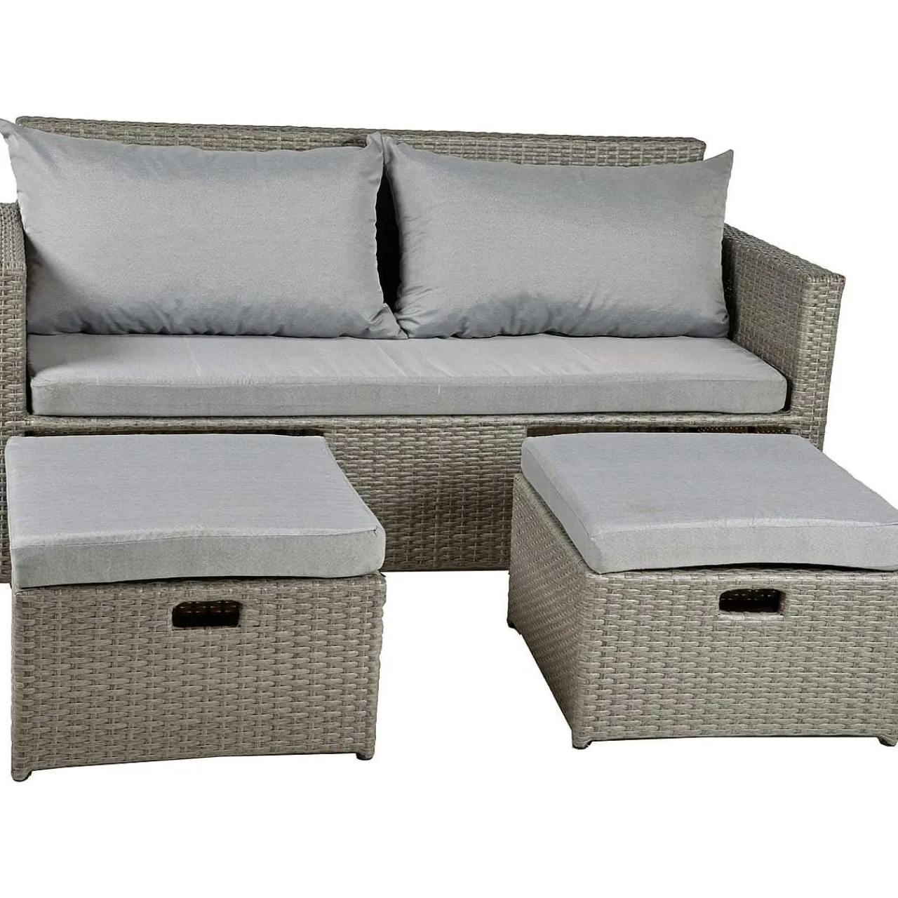 mutoni pleasure Gartenlounge Malta Grau> Gartenlounge