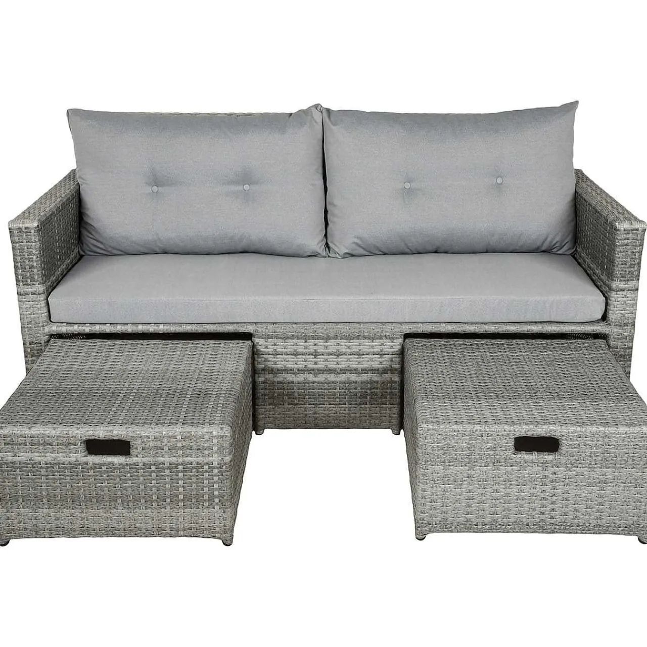 mutoni pleasure Gartenlounge Malta Grau> Gartenlounge