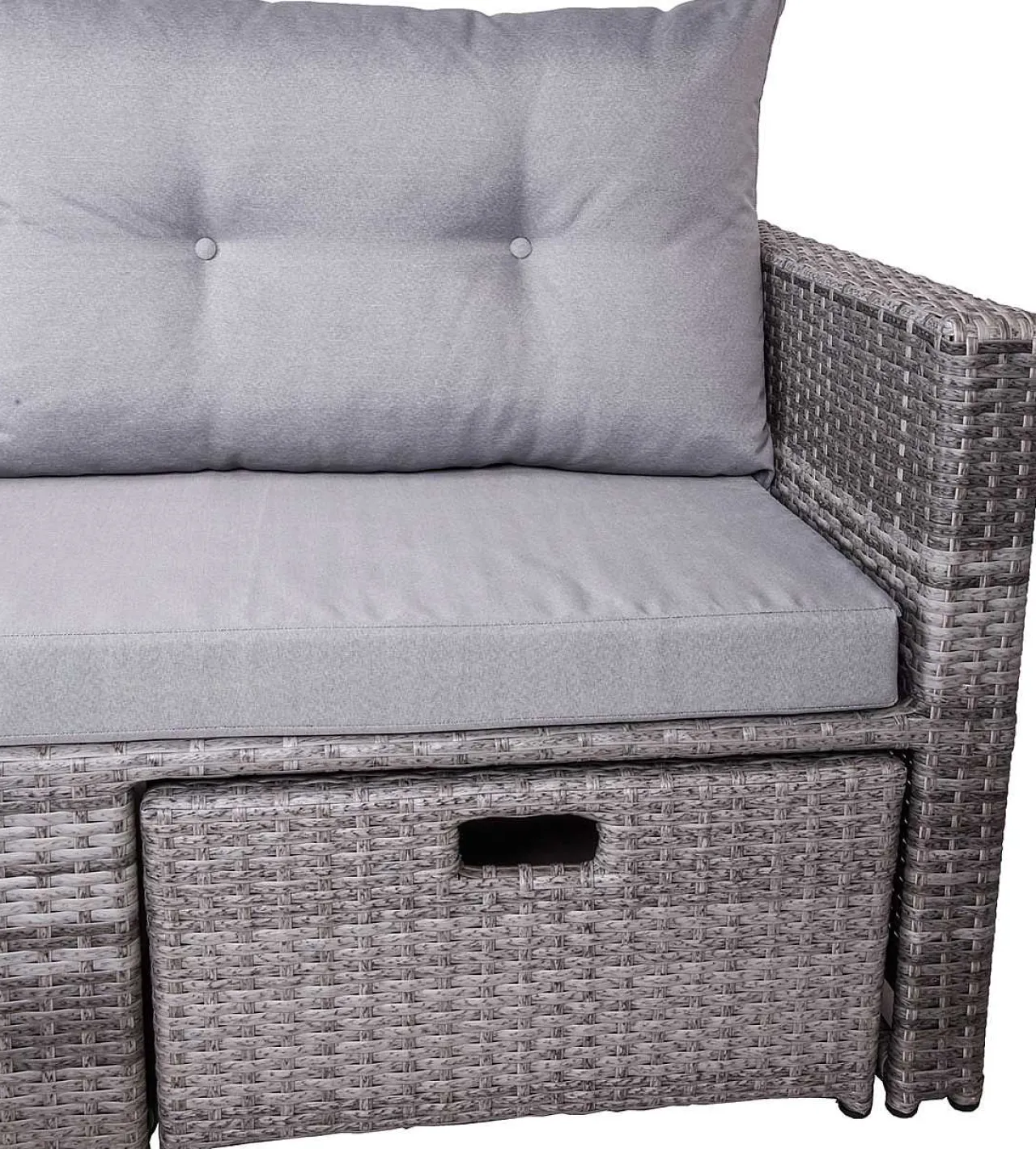 mutoni pleasure Gartenlounge Malta Grau> Gartenlounge