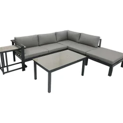 mutoni pleasure Gartenlounge Miranda Grau> Gartenlounge
