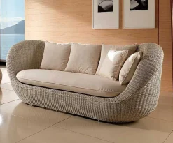 mutoni ethnic Gartenlounge Movida Poly-Rattan 4-Teilig> Gartenlounge