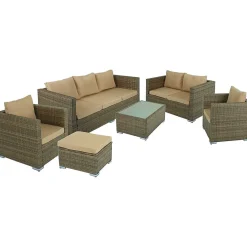mutoni pleasure Gartenlounge Murcia Braun> Gartenlounge