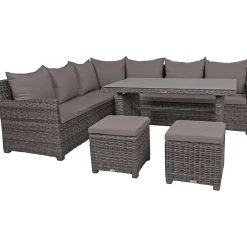 mutoni pleasure Gartenlounge Oviedo Dunkelgrau> Gartenlounge