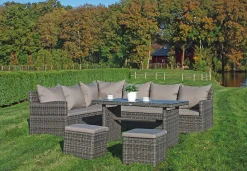 mutoni pleasure Gartenlounge Oviedo Dunkelgrau><noscript><img width=