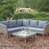 mutoni pleasure Gartenlounge Pamplona Grau> Gartenlounge