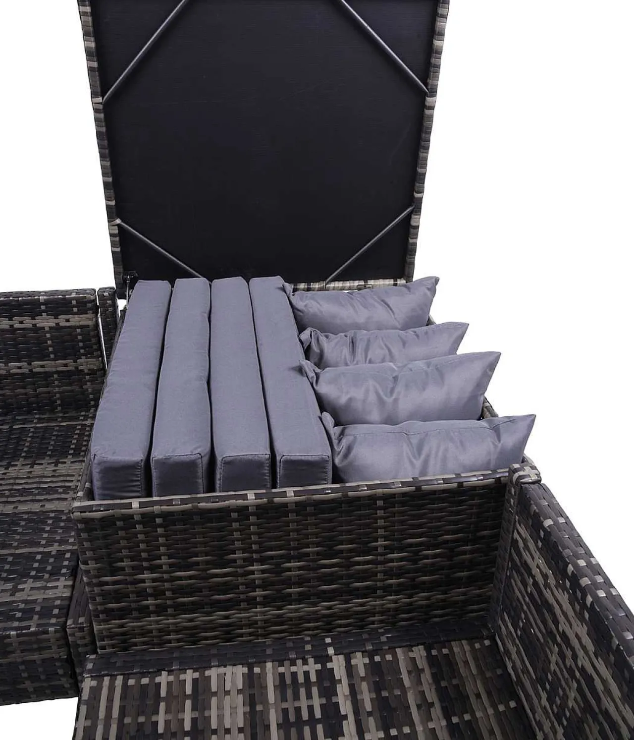 mutoni pleasure Gartenlounge Ramira Grau> Gartenlounge