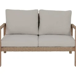 mutoni pleasure Gartenlounge San Mateo Beige Natur (4-Er Set)> Gartenlounge