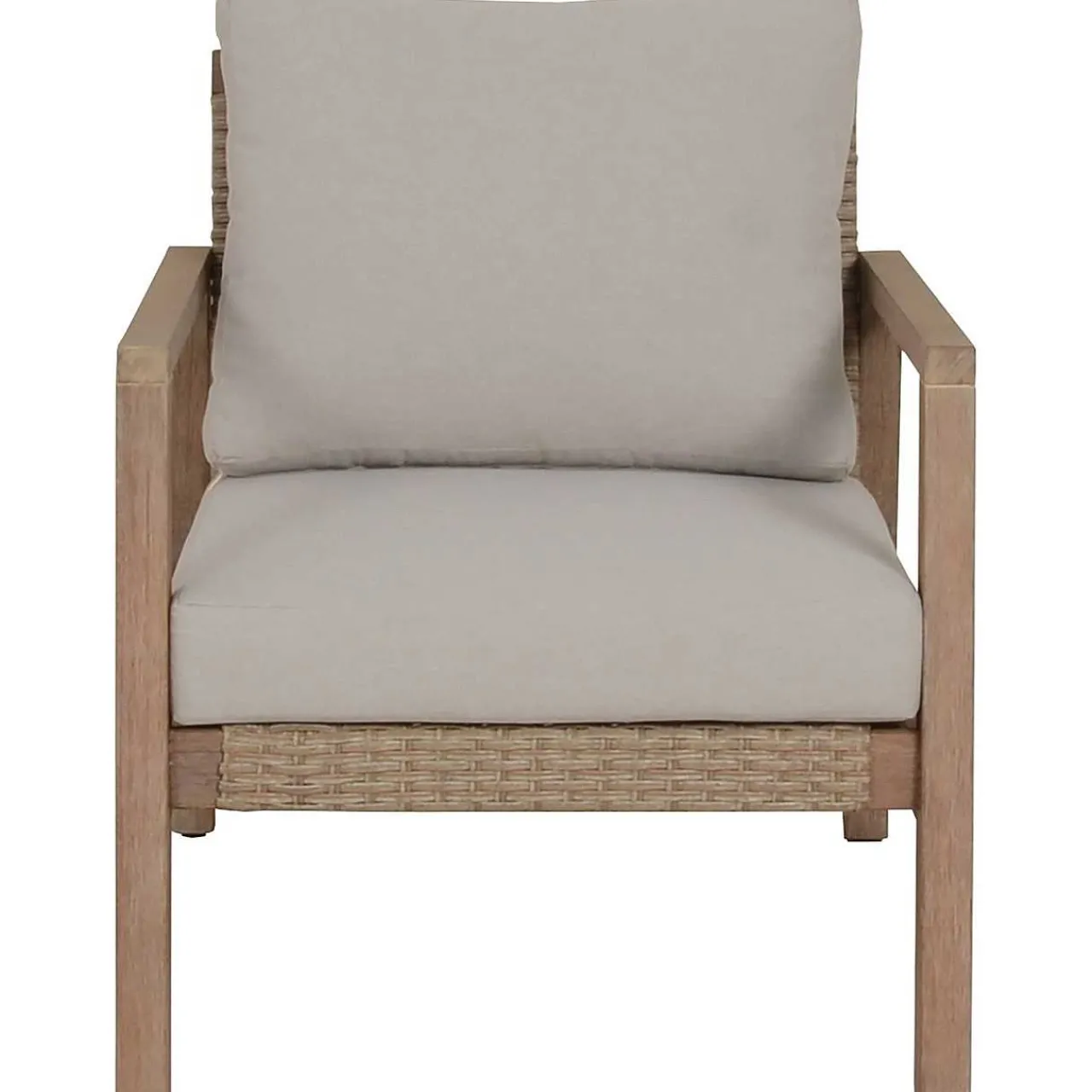 mutoni pleasure Gartenlounge San Mateo Beige Natur (4-Er Set)> Gartenlounge