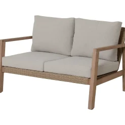 mutoni pleasure Gartenlounge San Mateo Beige Natur (4-Er Set)><noscript><img width=
