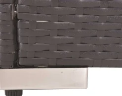 mutoni pleasure Gartenlounge Sansibar Schwarz Grau><noscript><img width=