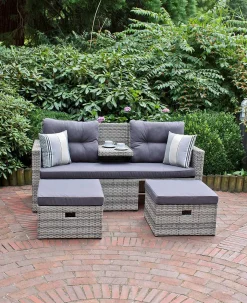 mutoni pleasure Gartenlounge Valletta Grau><noscript><img width=