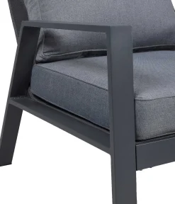 mutoni pleasure Gartenlounge Victoria Anthrazit (4-Er Set)><noscript><img width=