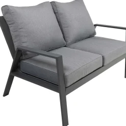 mutoni pleasure Gartenlounge Victoria Anthrazit (4-Er Set)><noscript><img width=
