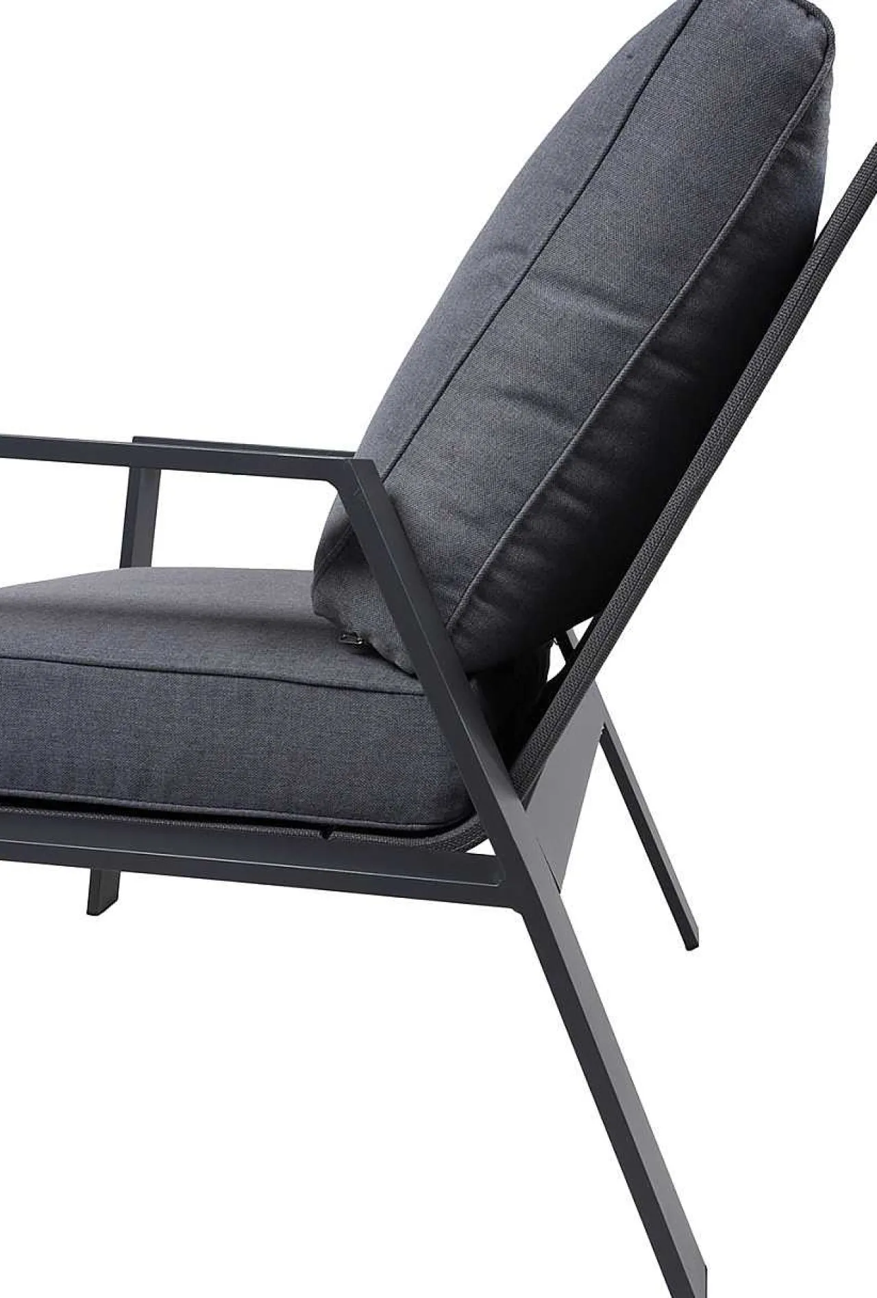 mutoni pleasure Gartenlounge Victoria Anthrazit (4-Er Set)> Gartenlounge