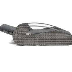 mutoni pleasure Gartenlounger Alassio Grau> Gartenliegen