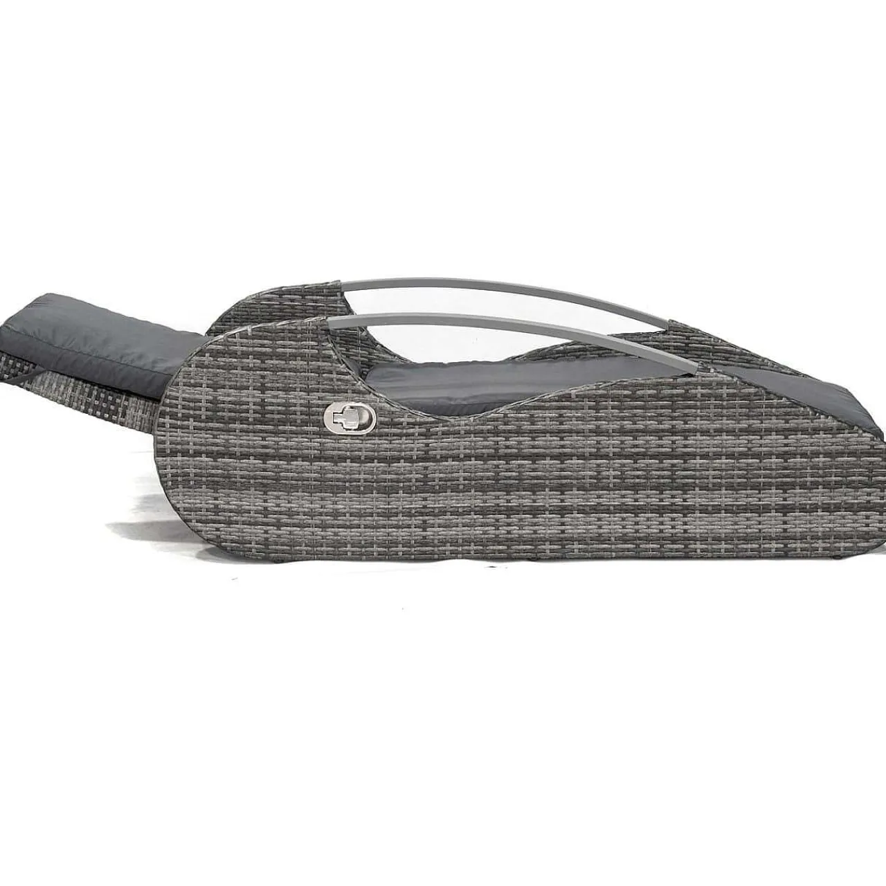 mutoni pleasure Gartenlounger Alassio Grau> Gartenliegen
