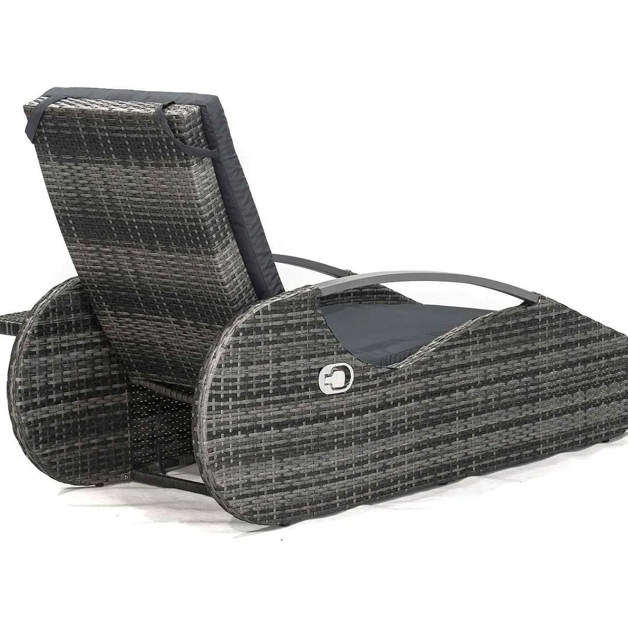 mutoni pleasure Gartenlounger Alassio Grau> Gartenliegen